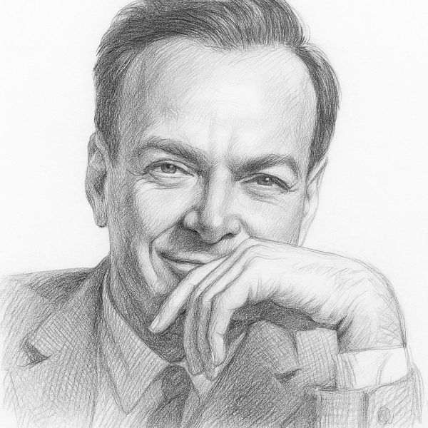 Natuurkundige Richard Feynman